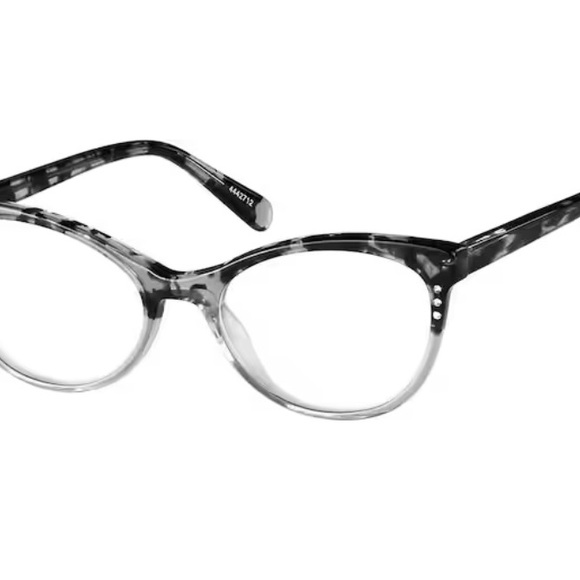 Zenni Non Prescription Blue Light  Blocking Cat Eye Fashion Glasses - Picture 3 of 6